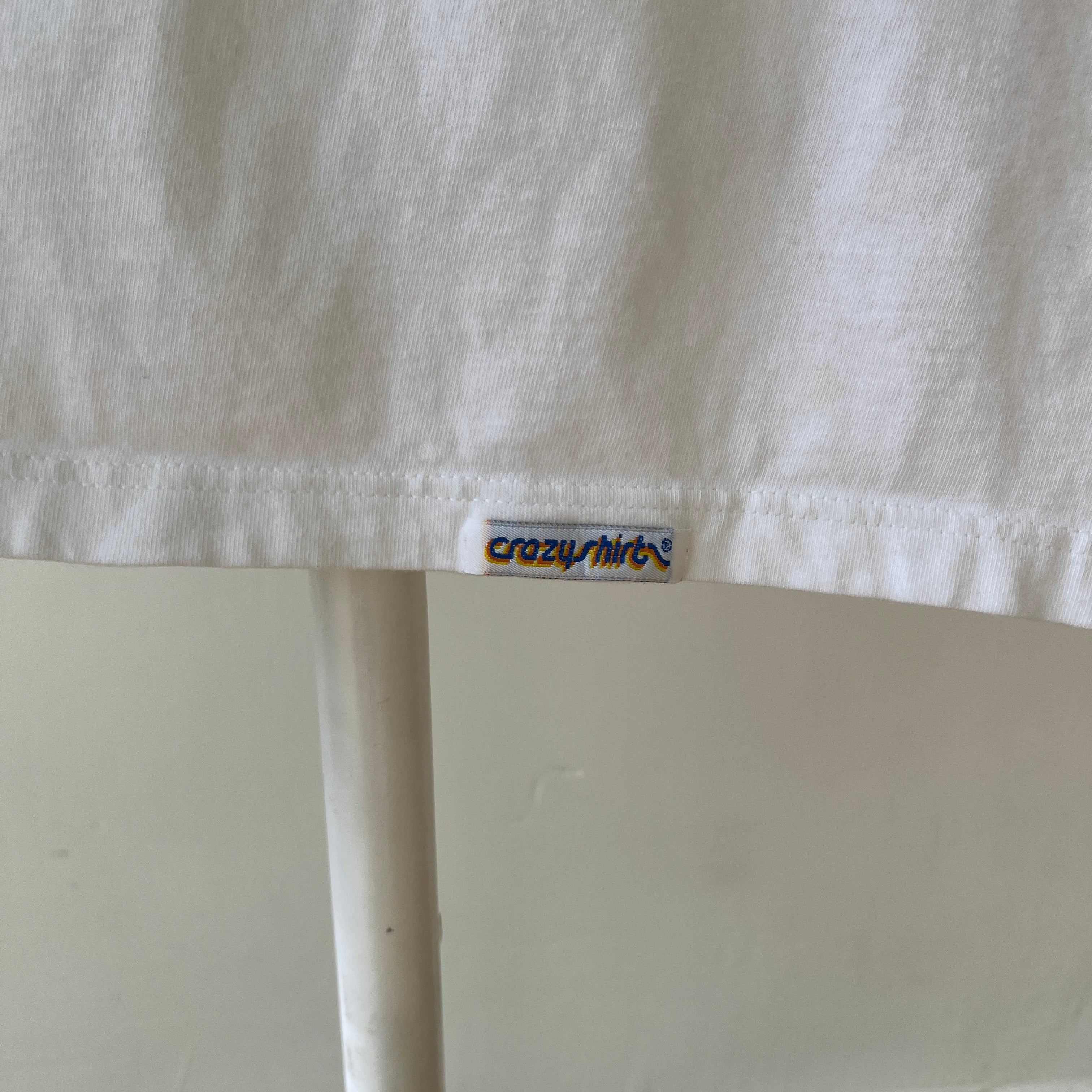 1980s/90s Happy New Year Party Cats T Shirt - Crazy Shirts Brand Alert!