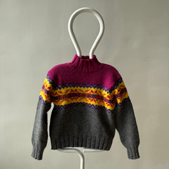 1990s Limited Mock Neck Winter Sweater - Wool, but not itchy