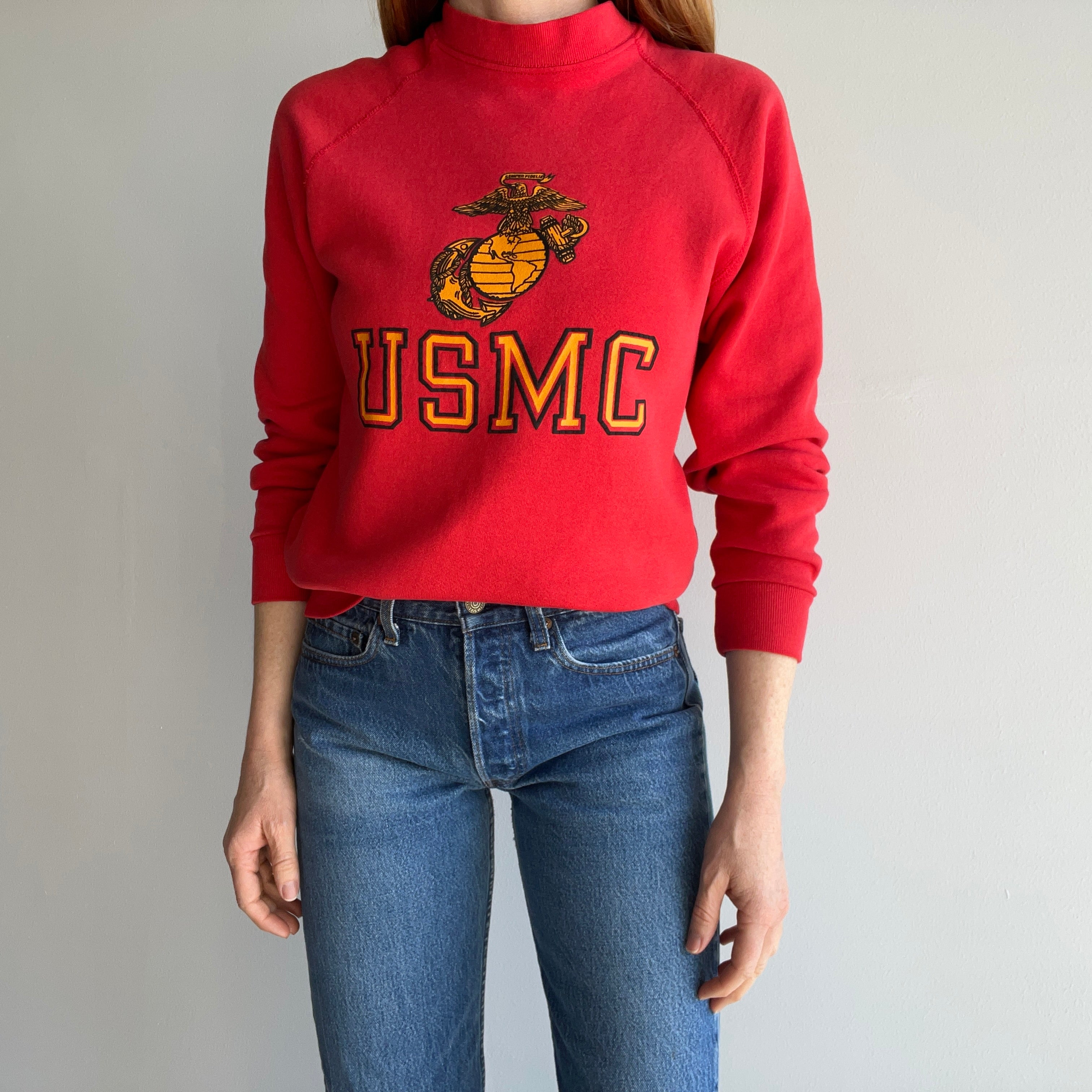 1980s USMC Smaller Sweatshirt