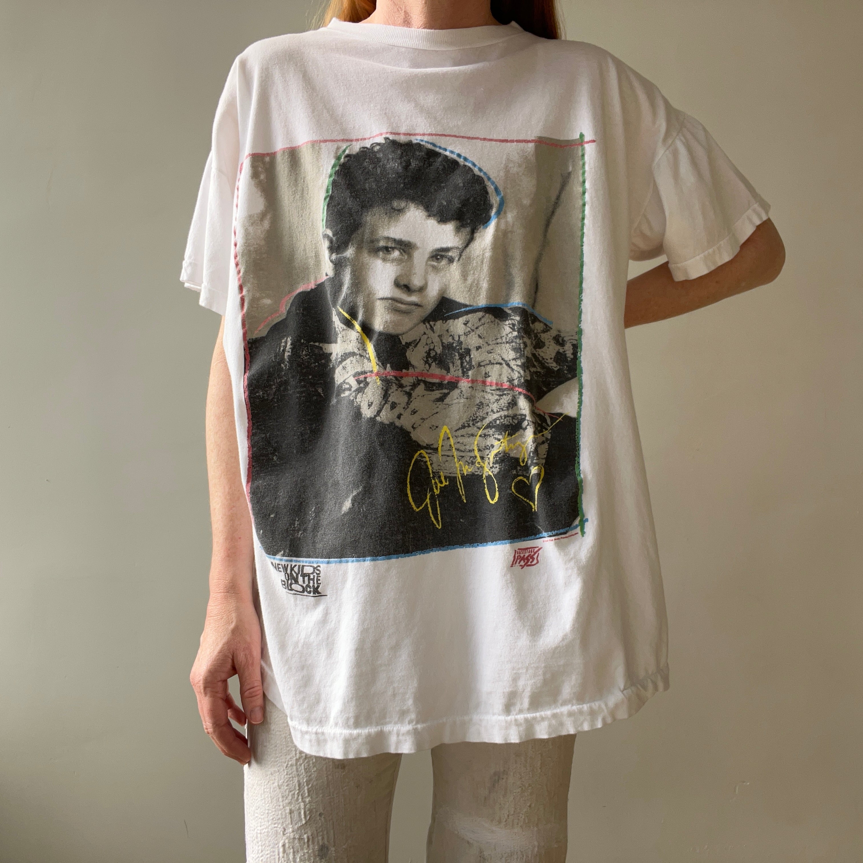 1980s New Kids On The Block T Shirt