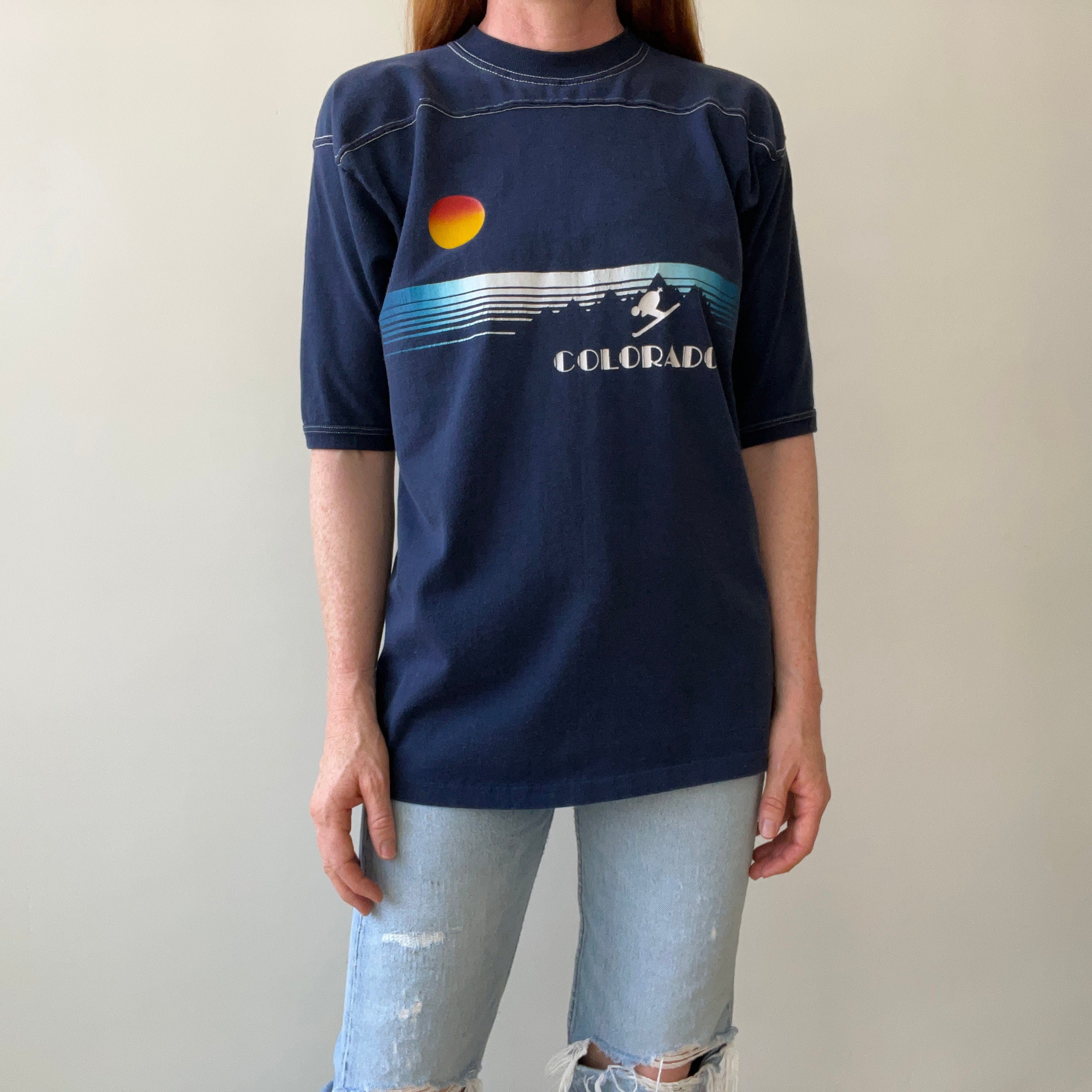 1970s/80s Colorado Football Style T-Shirt