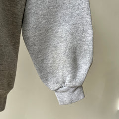 1990s Blank Grey Raglan Sweatshirt - !!!!!!