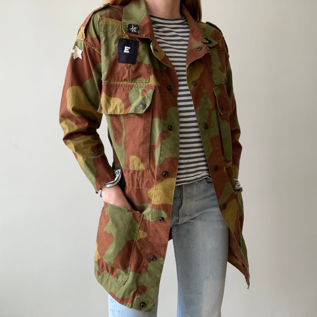 1960s Italian San Marco Military Camo Jacket Reworked