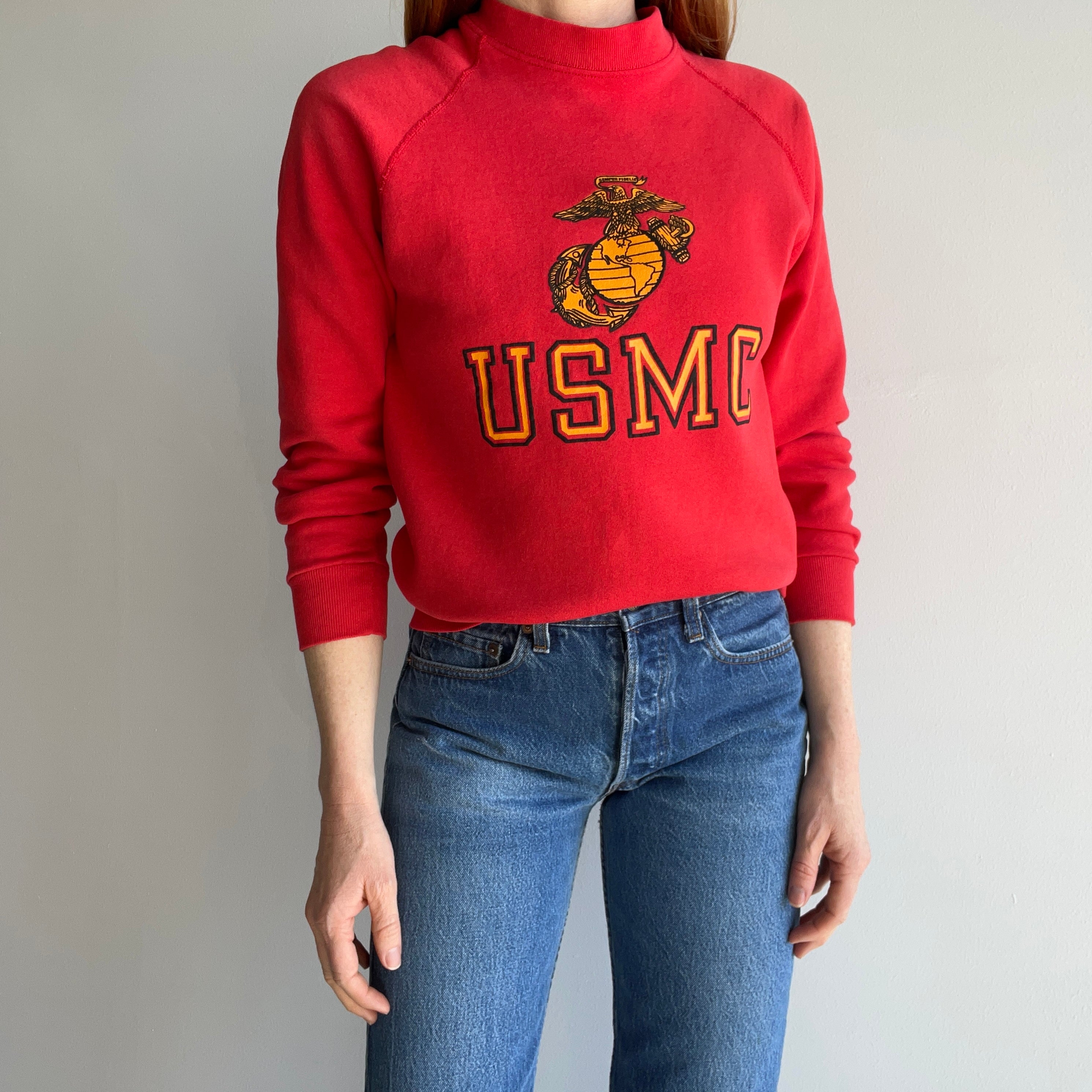 1980s USMC Smaller Sweatshirt