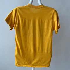1970s Yellow, Where The Hell is Salamanca New York T-shirt