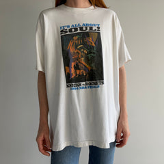 1994 Knicks vs. Rockets NBA Finals - It's All About Soul - Stained T-Shirt