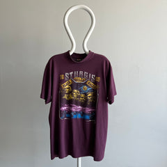 1993 Sturgis 3D Emblem Collectible Front and Back T-Shirt