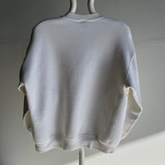 1980/90s Blank White Russell Athletic Single V Sweatshirt