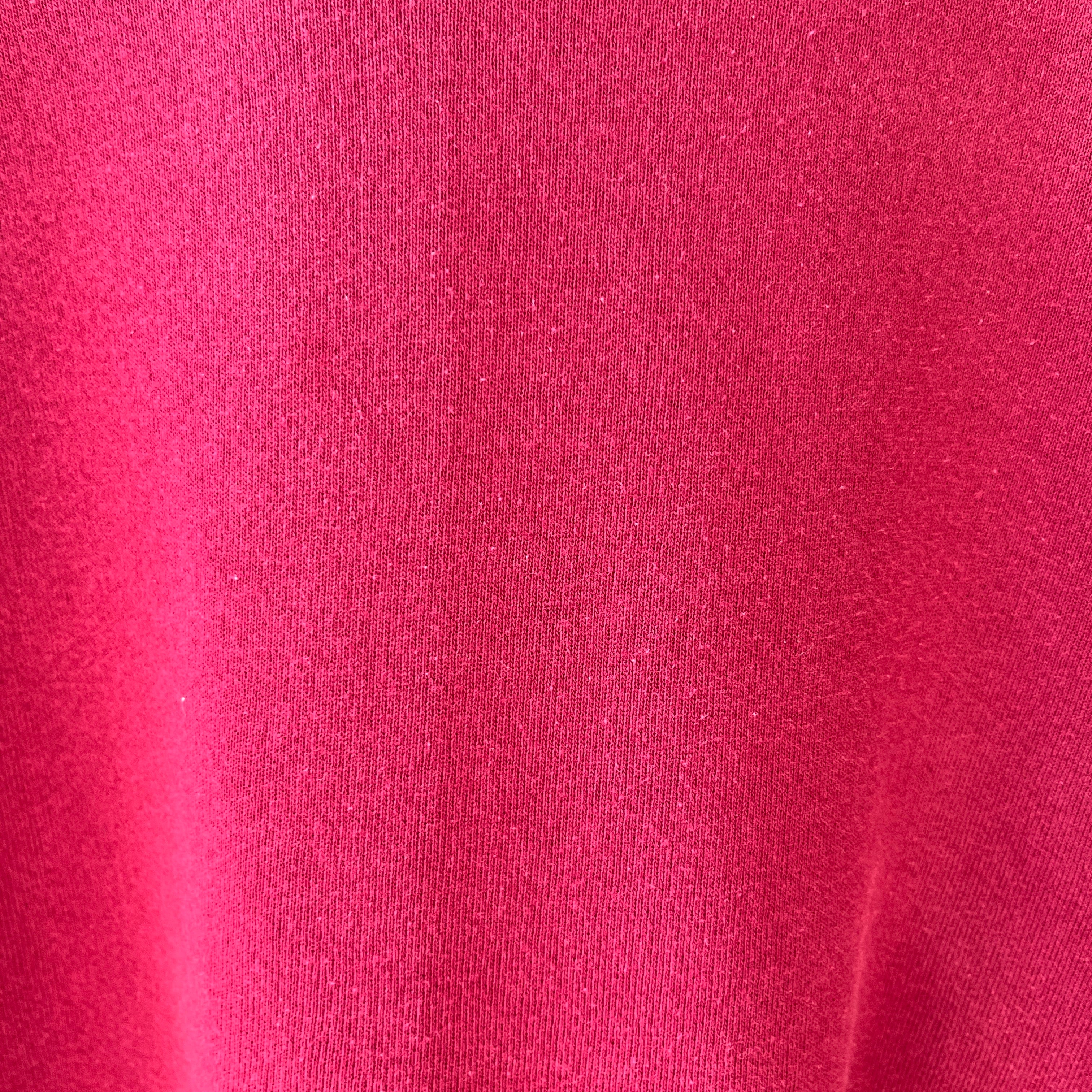 1990s Blank Burgundy Hanes Her Way Sweatshirt