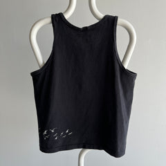 1980s Ocean Shores Washington Cotton Tank Top