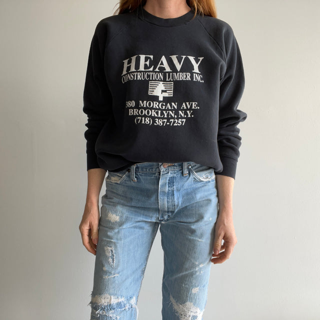 1980s Heavy Construction Sweatshirt