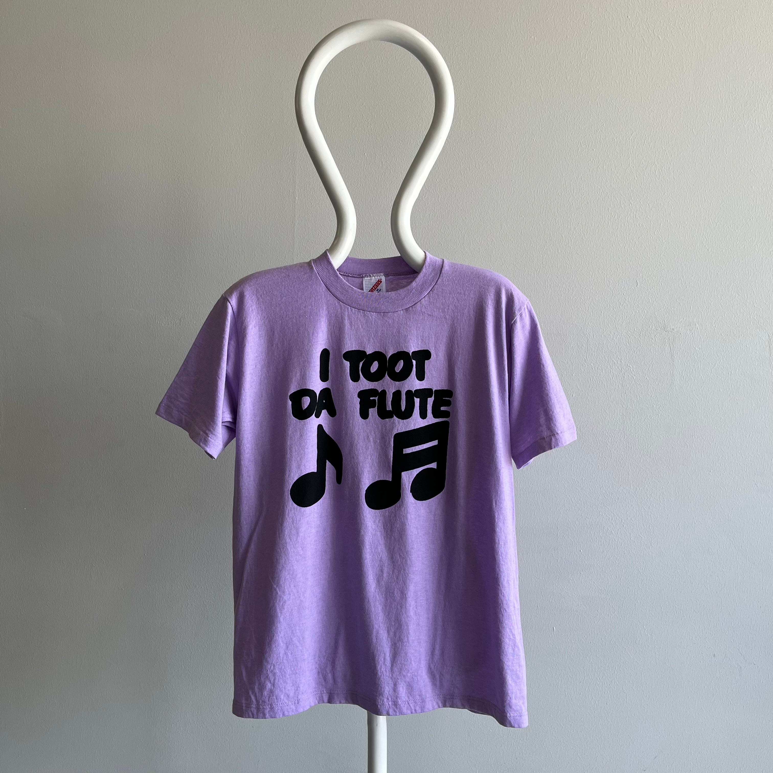 1980s I Toot Da FLute T-Shirt