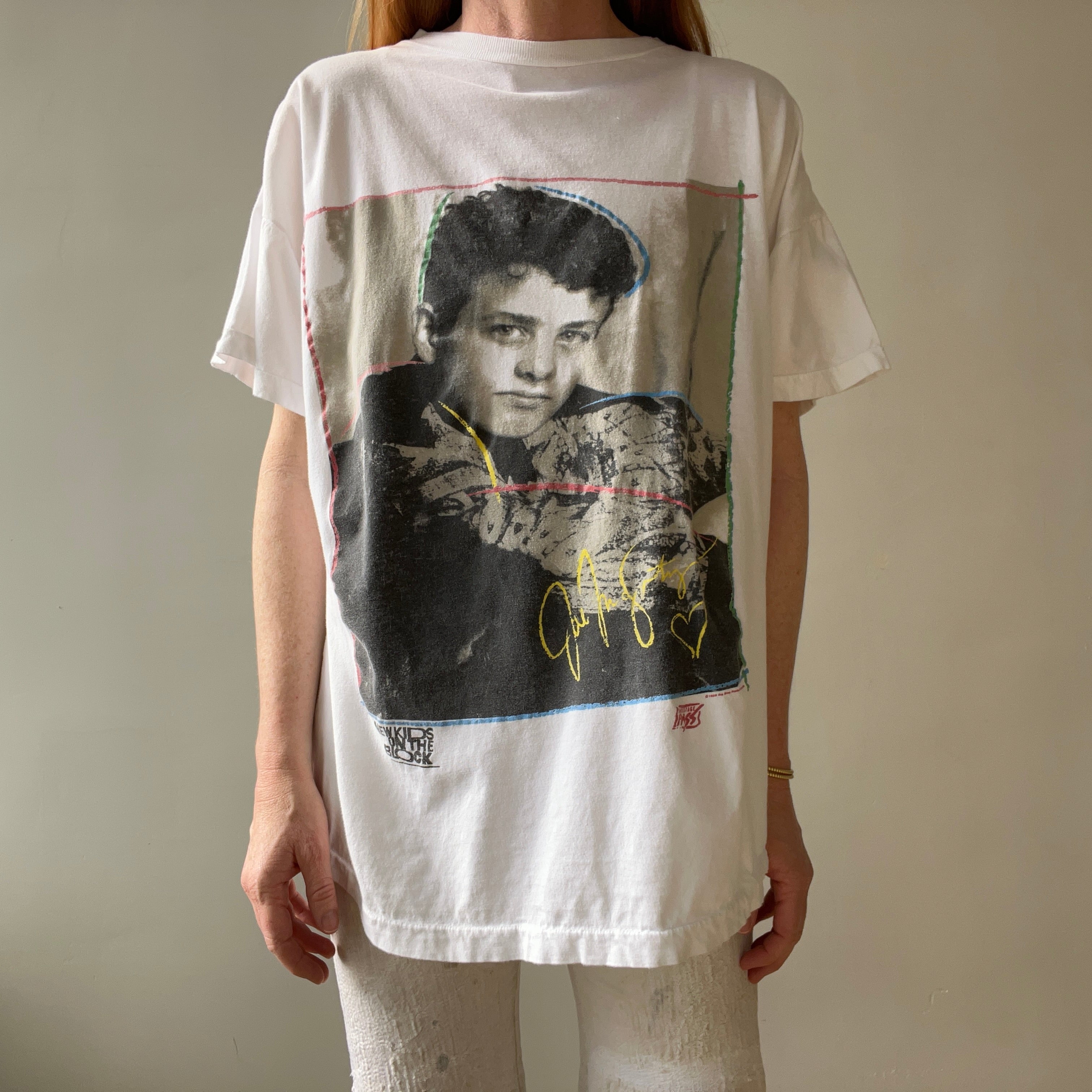 1980s New Kids On The Block T Shirt