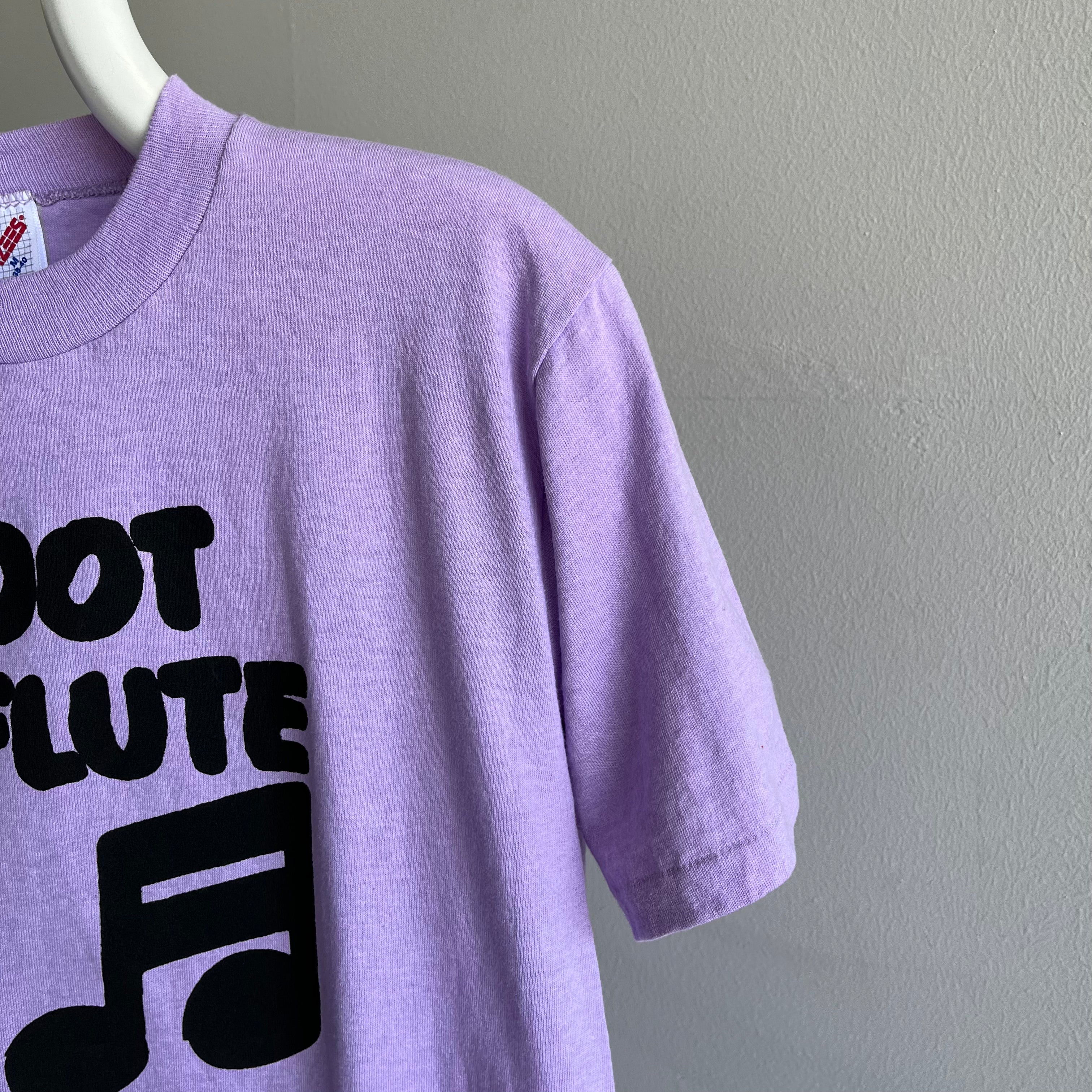 1980s I Toot Da FLute T-Shirt