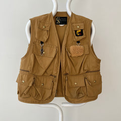 1970s Tan Fishing Vest - Lots O Pockets