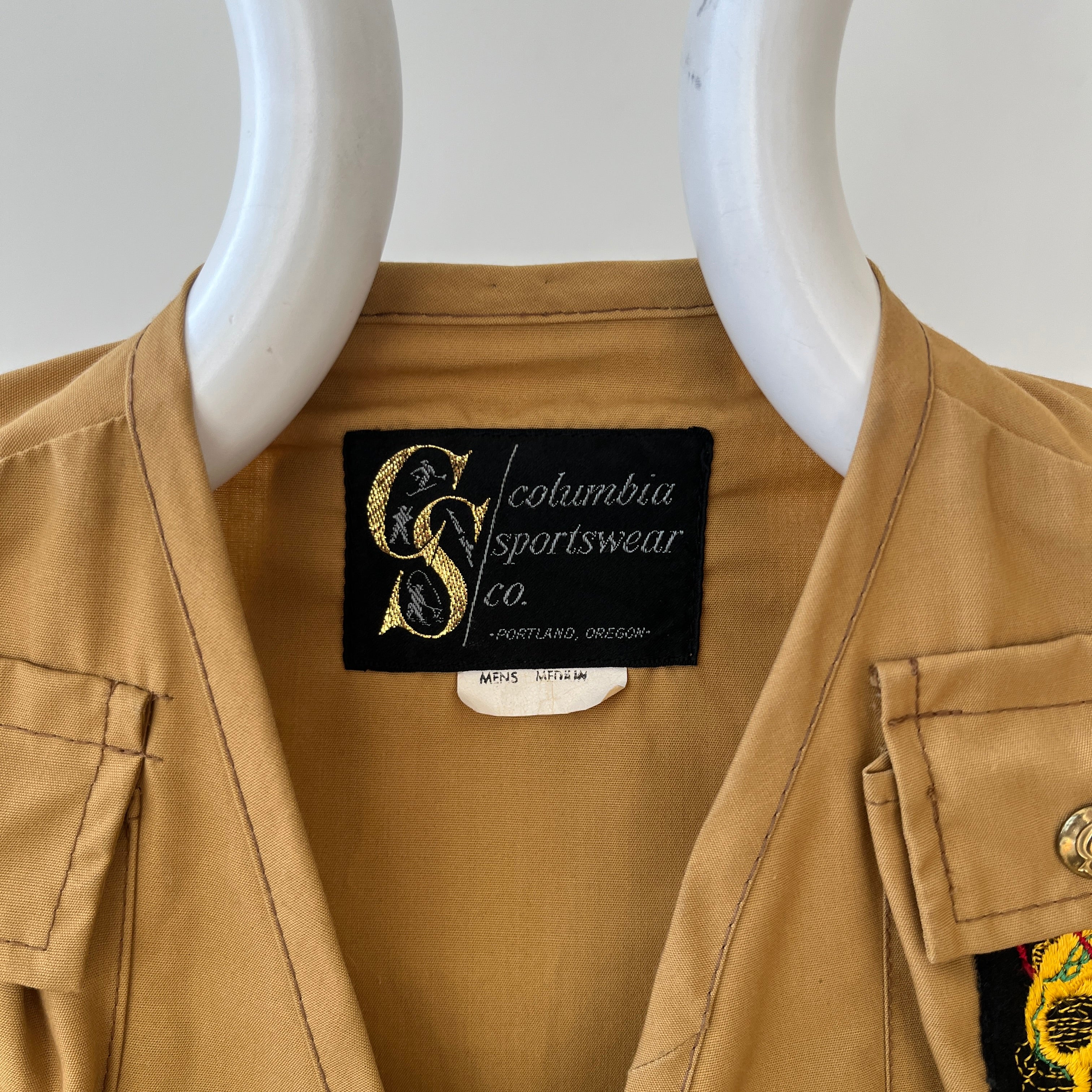 1970s Tan Fishing Vest - Lots O Pockets