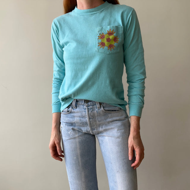 1980s Baltimore Blast Long Sleeve Smaller Soccer Shirt