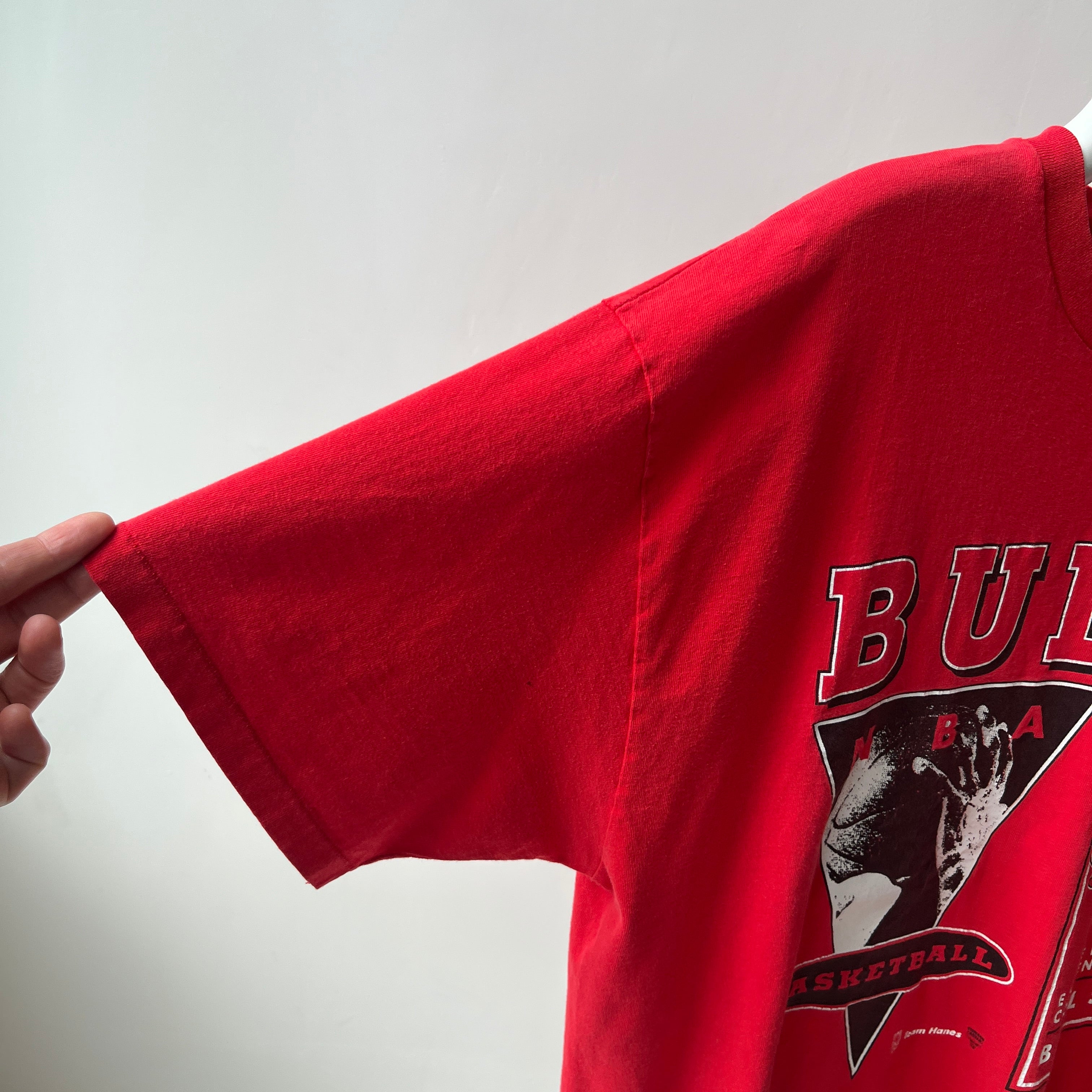 1990s Chicago Bulls USA Made Single Stitch T-Shirt