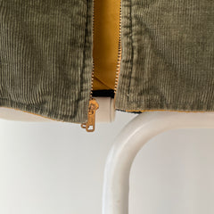 1960s/70s Olive Green Corduroy Reversible Jacket