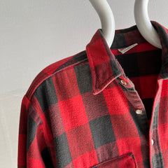 1990s Winston Cotton Buffalo Plaid Flannel