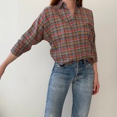 1970s Diane Von Furstenberg Dolman 3/4 Sleeve Blouse - Oh My!