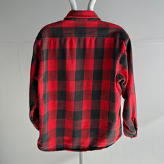 1990s Winston Cotton Buffalo Plaid Flannel