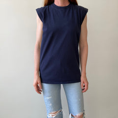 T-shirt teinté de peinture noire vierge des années 00