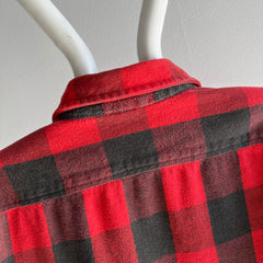 1990s Winston Cotton Buffalo Plaid Flannel