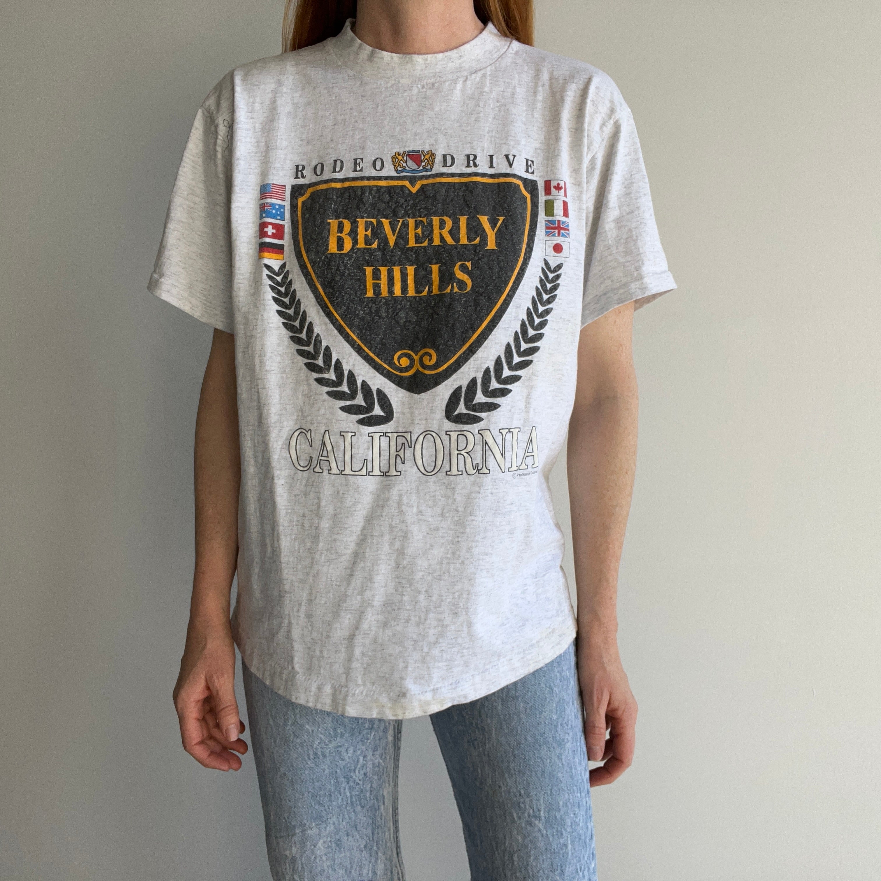 1980/90s Beverly Hills T-Shirt by Tee Jays