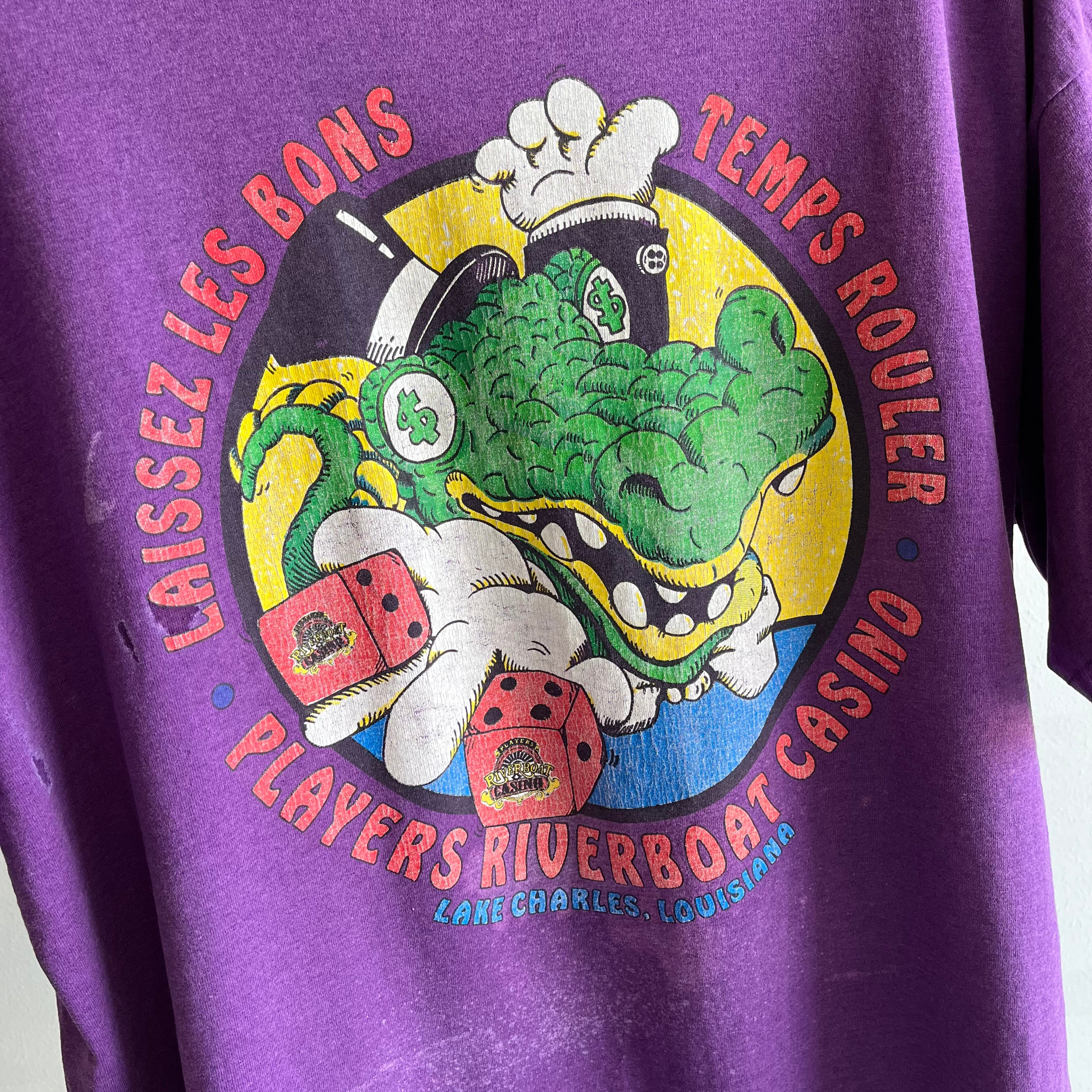 1980s Laissez Les Bons Temps Rouler T-Shirt - WOW