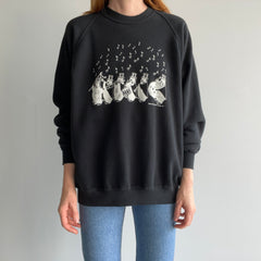 1980s A Band of Penguins Sweatshirt