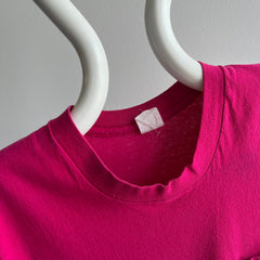 1980s FOTL Cotton Hot Pink Muscle Tank (Selvedge Pocket for Those Who Care)