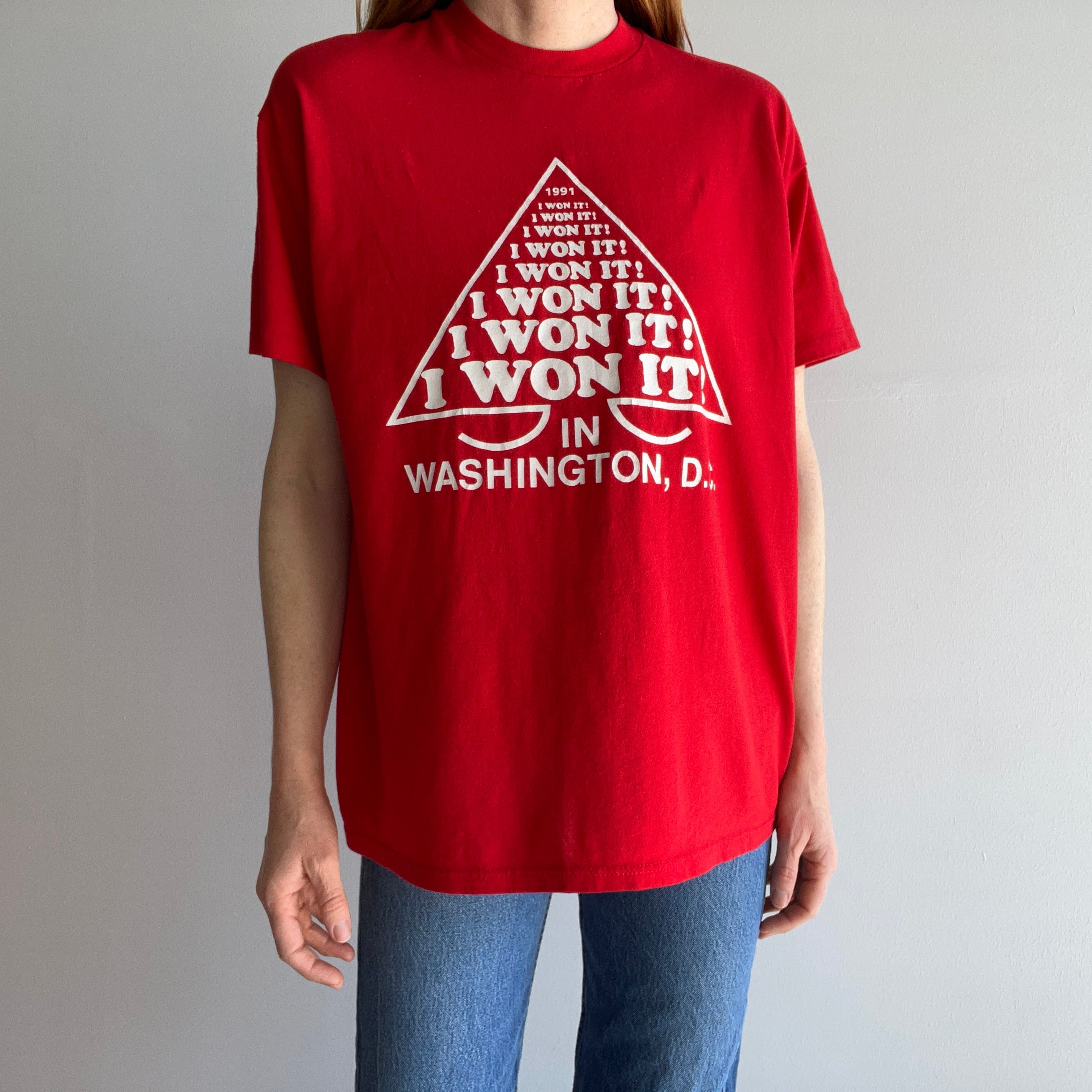 1991 I WON IT, Washington DC T-Shirt