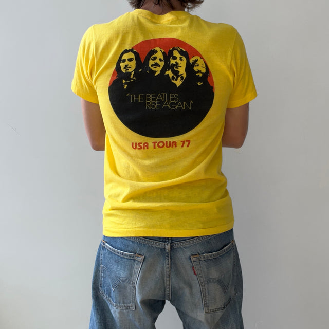 1977 Beatles Rise Again USA Tour T Shirt