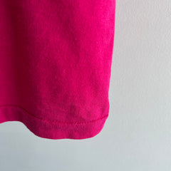 1980s FOTL Cotton Hot Pink Muscle Tank (Selvedge Pocket for Those Who Care)