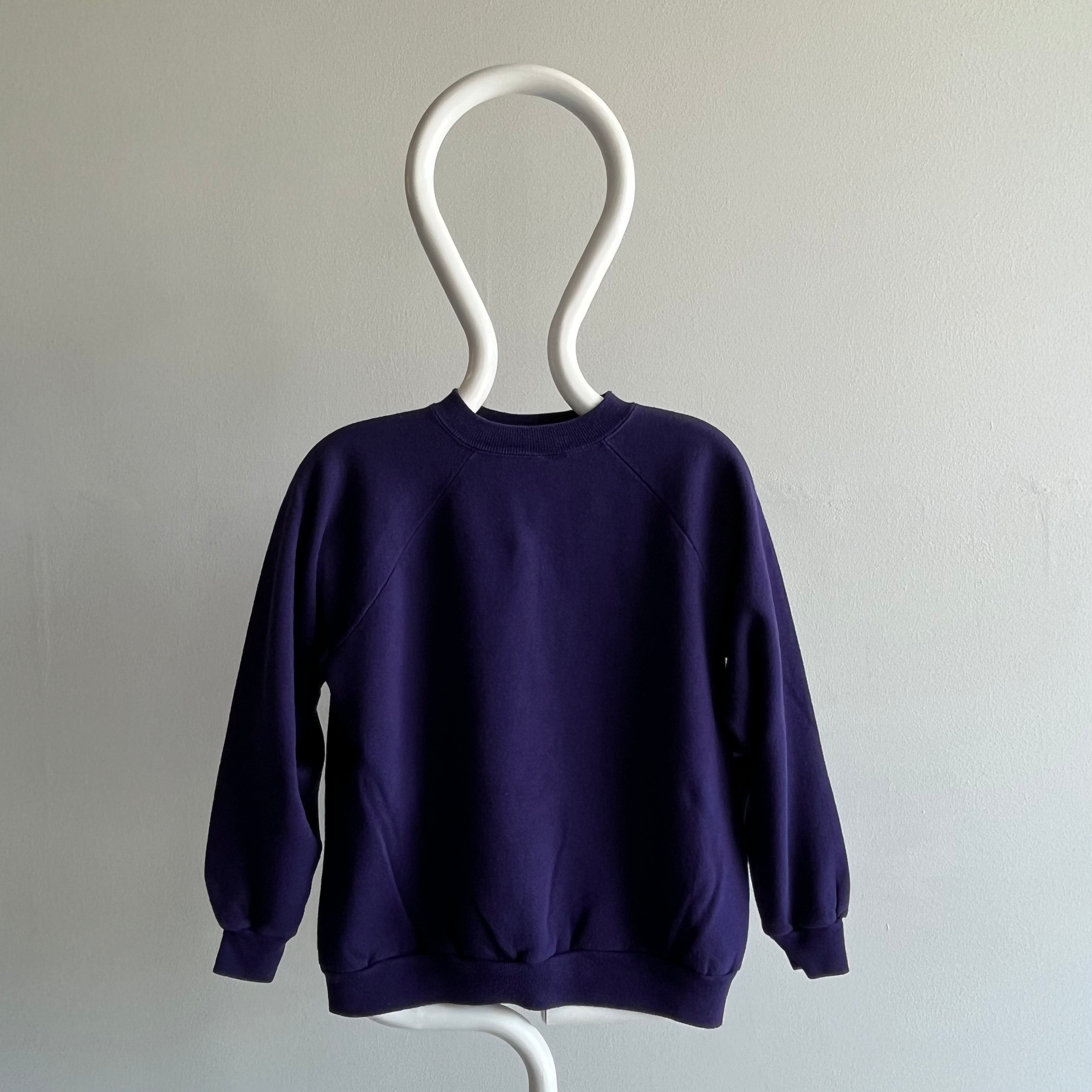 1990s Dark Navy HHW Blank Sweatshirt