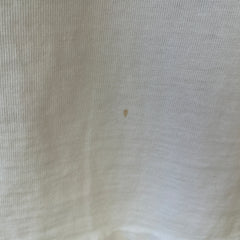 1980s/90s White Striped Rugby Shirt