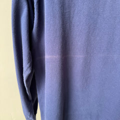 1990s Saint Bath French West Indies Long Sleeved Cotton T-Shirt - Front and Back