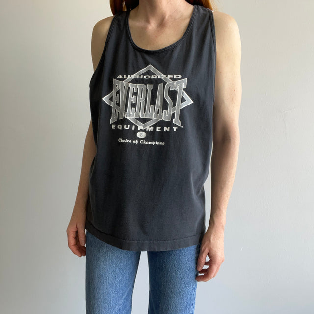 1980s Faded Cotton Everlast Tank Top - Remember Them???