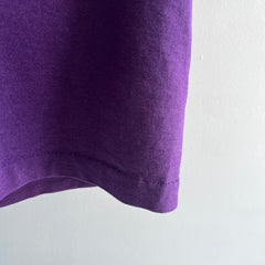 1980/90s Dreamy Worn Purple Pocket T-Shirt by BVD