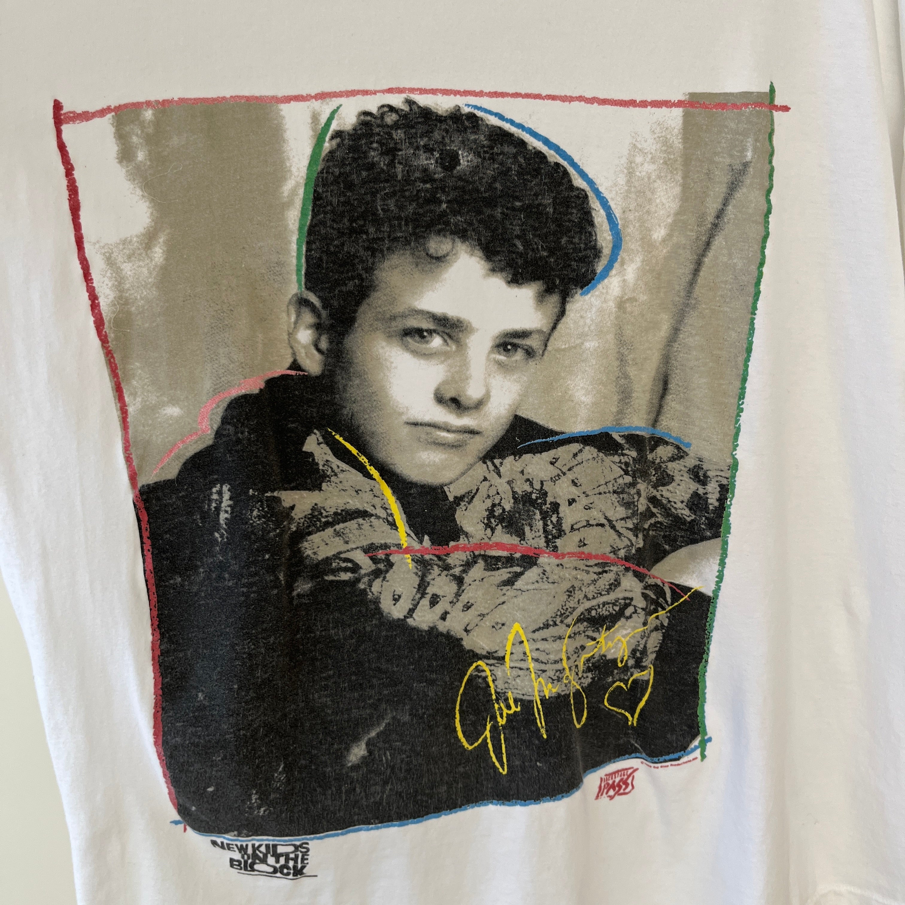 1980s New Kids On The Block T Shirt