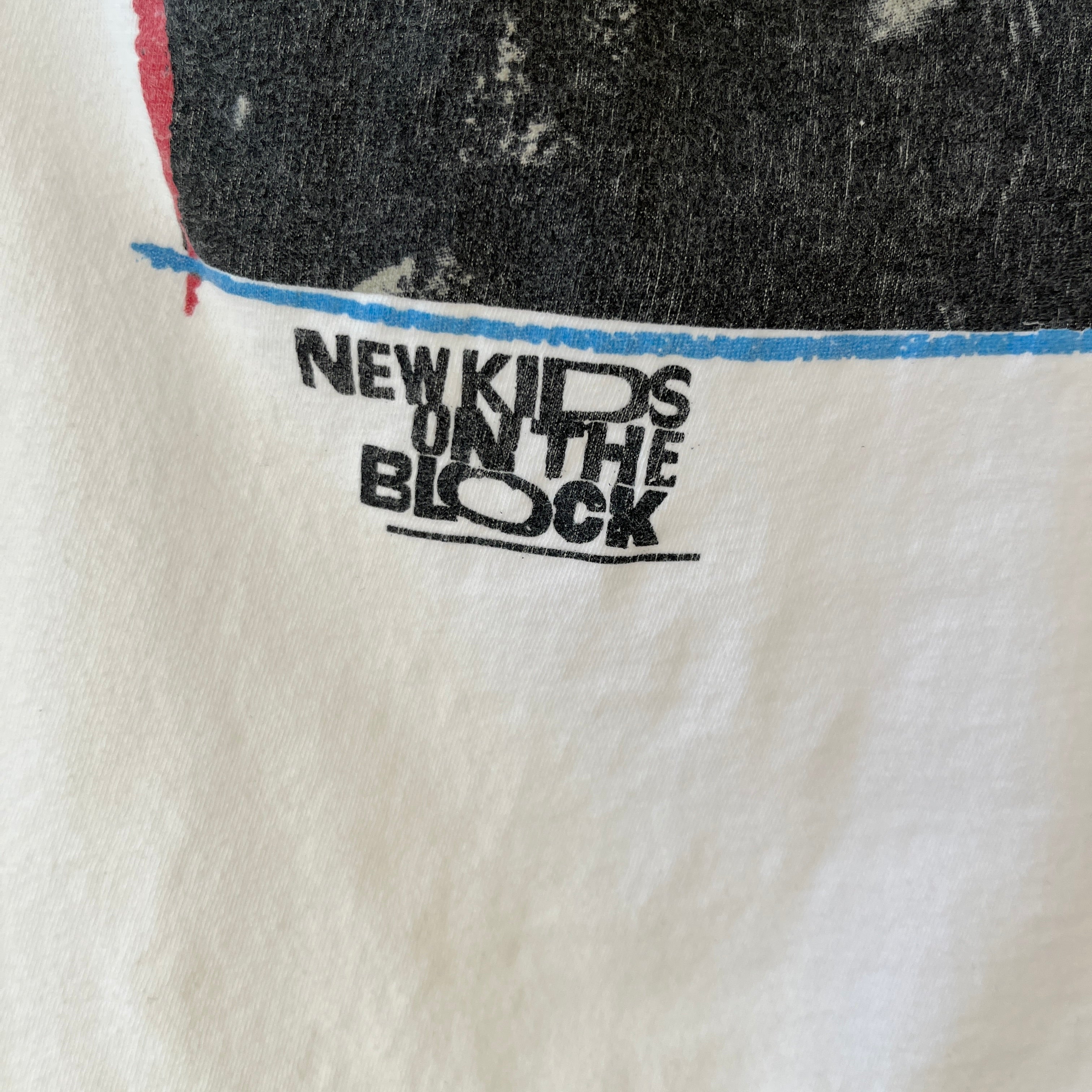 1980s New Kids On The Block T Shirt