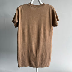 1980s extra hot almond latte with maple super soft cotton t-shirt