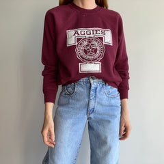 1970s Maroon Aggies Sweatshirt