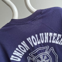 1990s Volunteer Fire Department Pocket T-Shirt