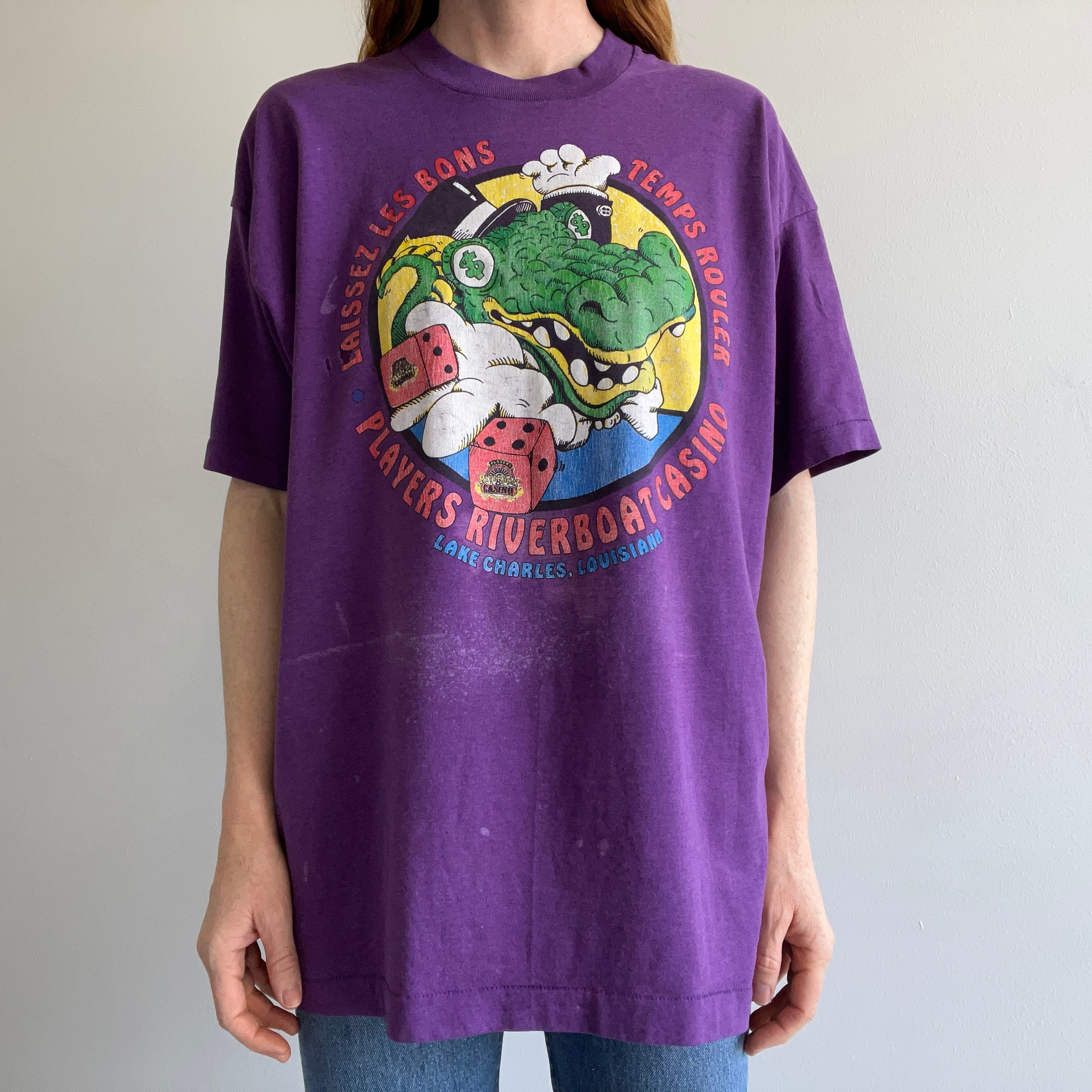 1980s Laissez Les Bons Temps Rouler T-Shirt - WOW