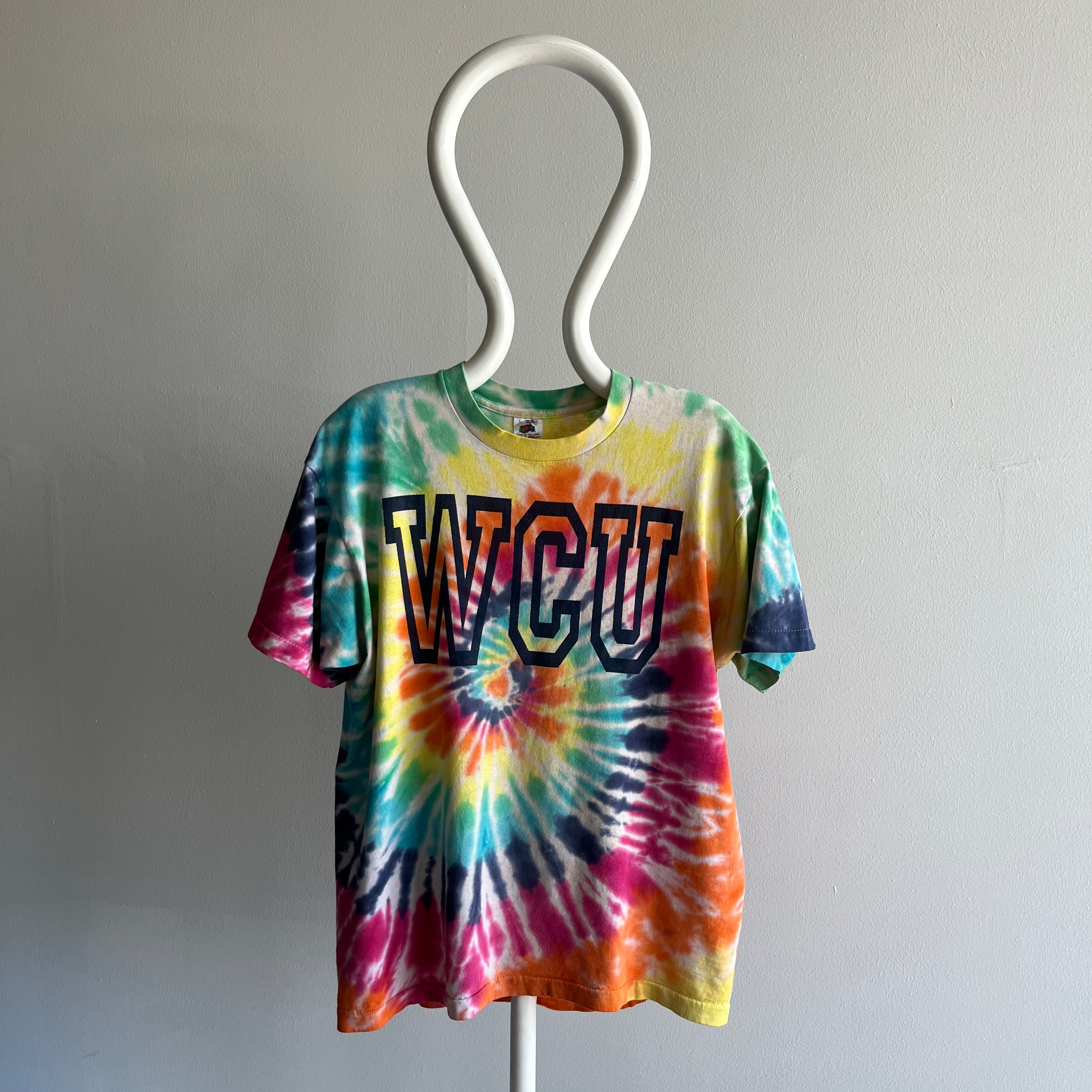 1980/90s WCU Western Carolina University Tie Dye T-Shirt