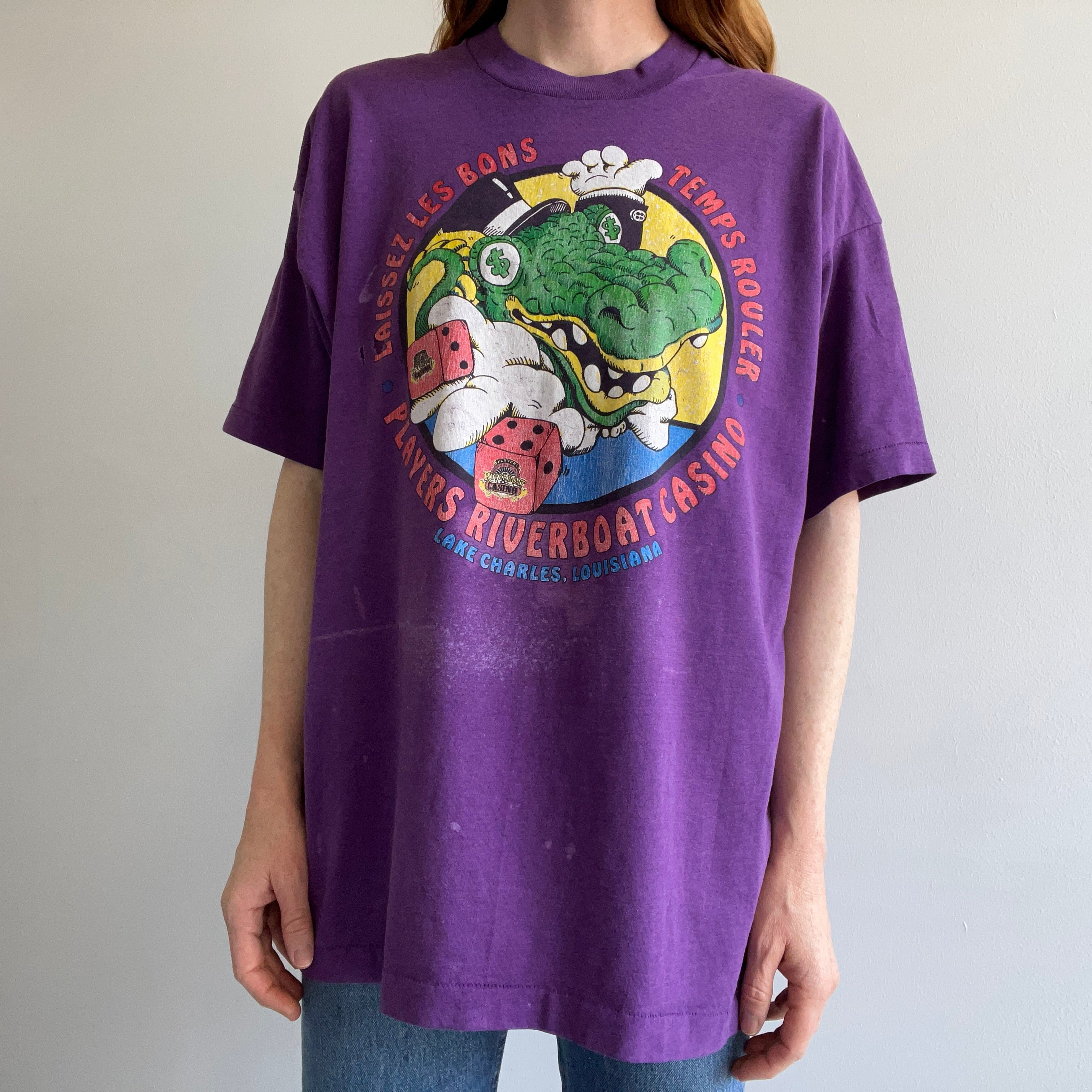 1980s Laissez Les Bons Temps Rouler T-Shirt - WOW