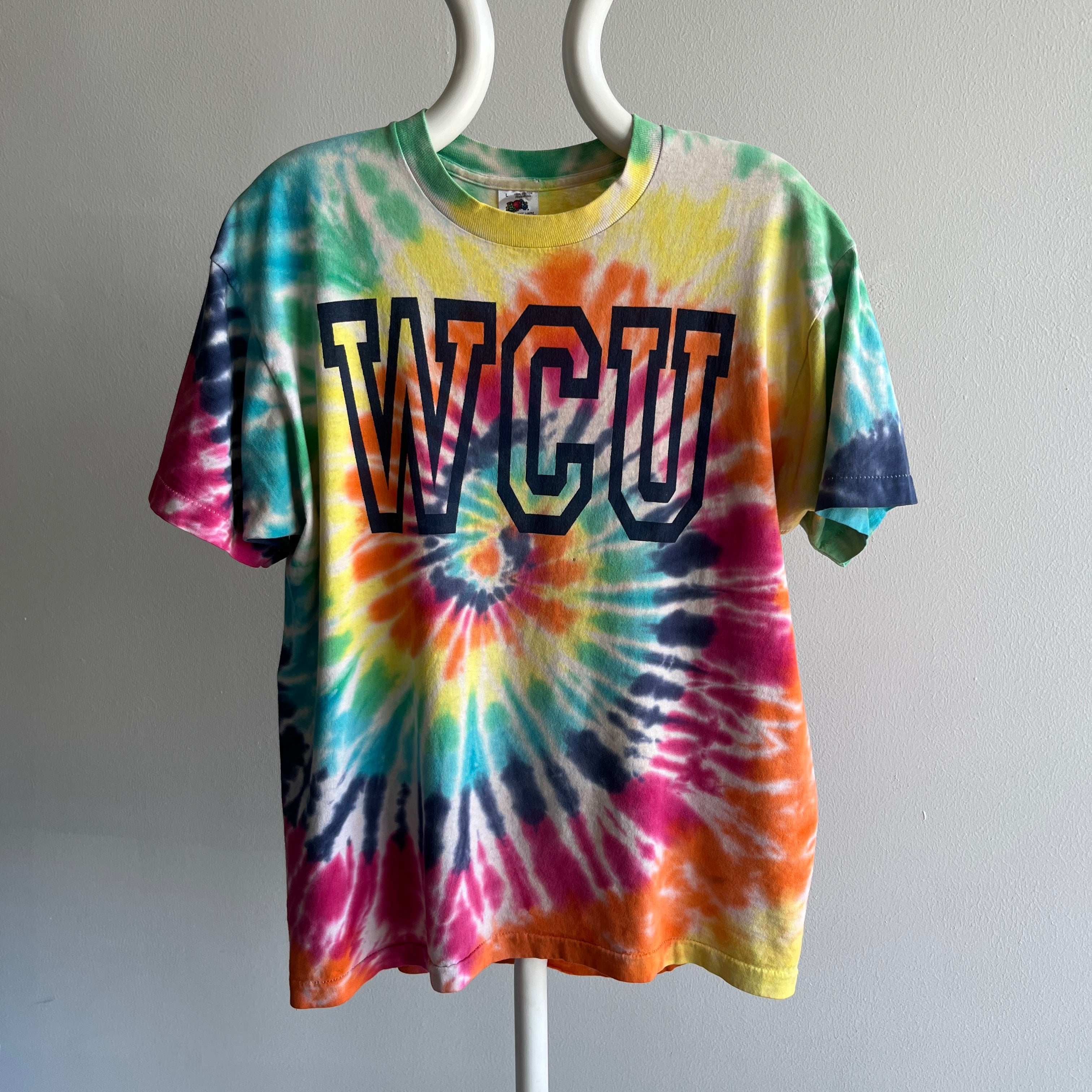 1980/90s WCU Western Carolina University Tie Dye T-Shirt