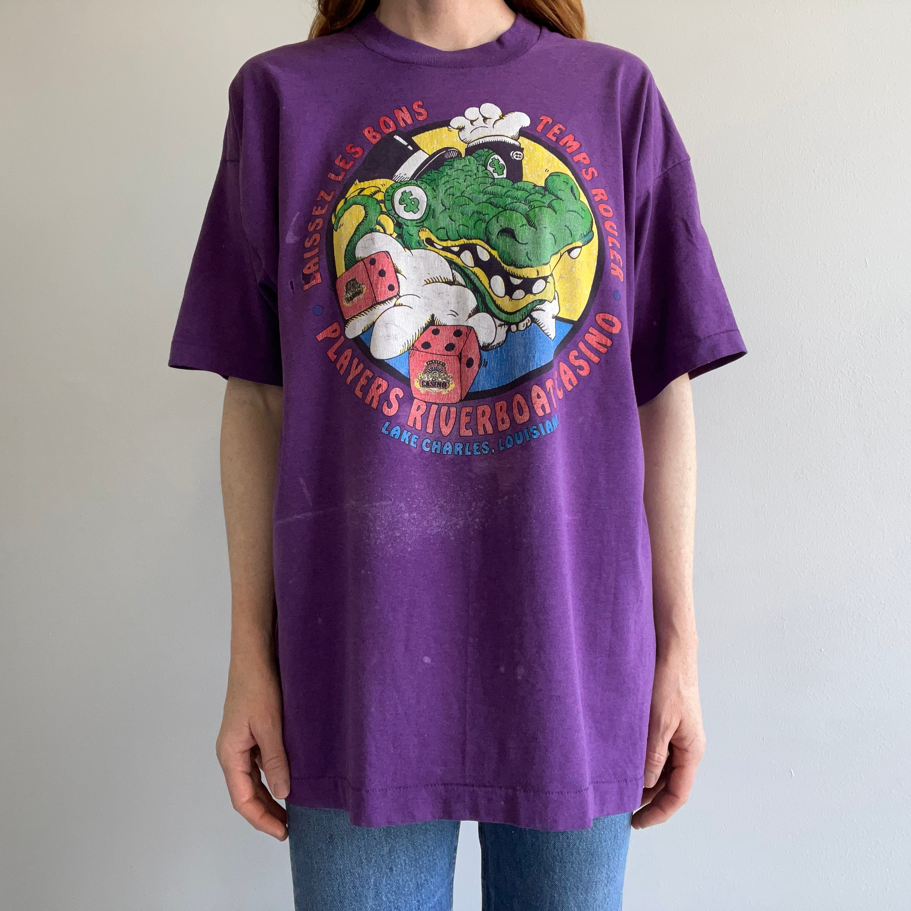 1980s Laissez Les Bons Temps Rouler T-Shirt - WOW